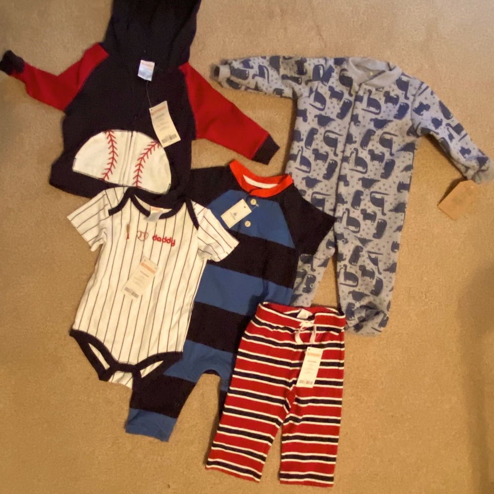 NWT Boys 3-6 month assorted clothing